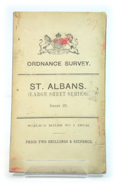 Ordnance Survey: St. Albans. (Large Sheet Series). Sheet 29.