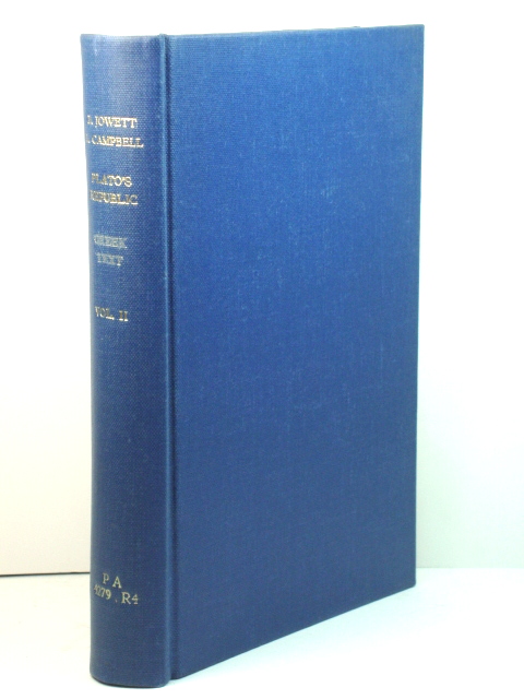 Plato's Republic, The Greek Text, Vol. II: Essays
