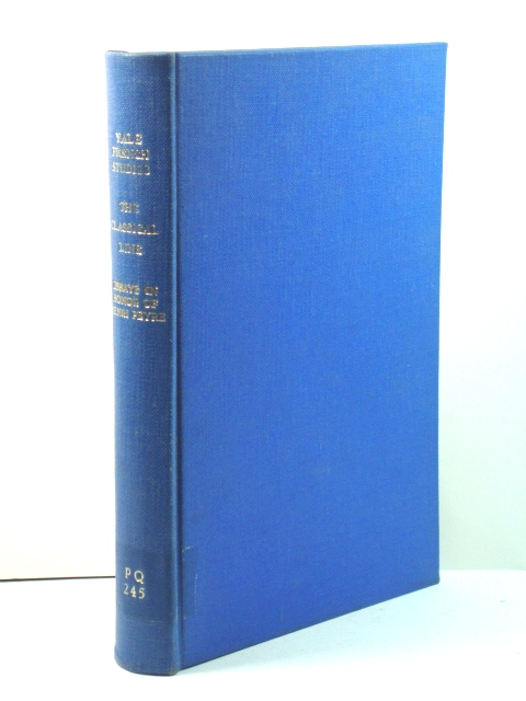 Yale French Studies Thirty-Eight: The Classical Line - Essays in Honor of Henri Peyre