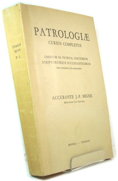Patrologiae Latinae Tomus XCVI