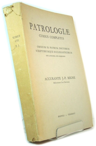 Patrologiae Latinae Tomus CVI