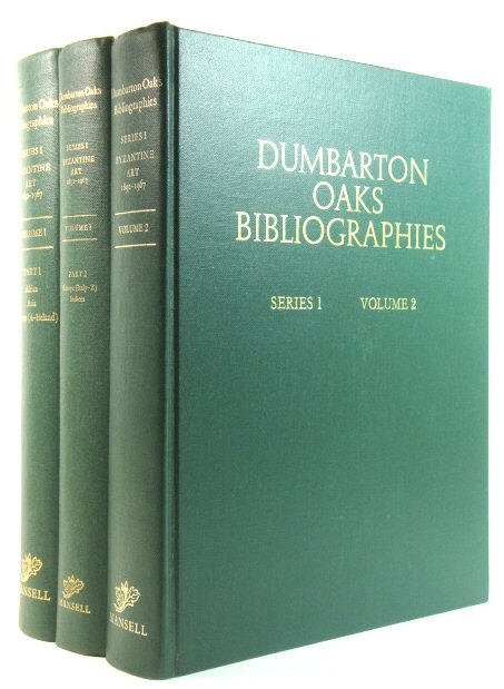Literature on Byzantine Art, 1892 - 1967: Volumes 1-3 (Dumbarton Oaks Bibliographies Series I)