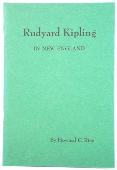 Rudyard Kipling in New England