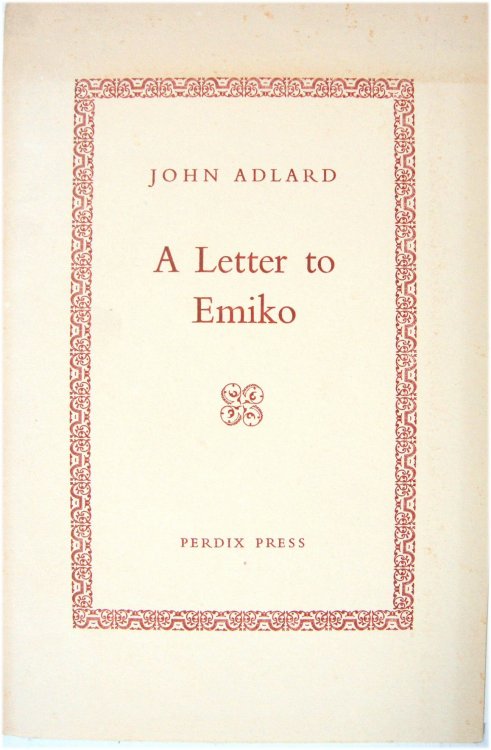 A Letter to Emiko