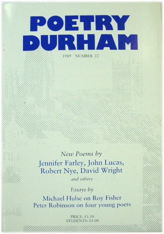 Poetry Durham: 1989 Number 22