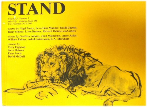 Image for Stand: Volume 24 No. 3 - Incorporating Three Arts Quarterly and the North East Arts Review Stand: Volume 24 No. 3 - Incorporating Three Arts Quarterly and the North East Arts Review