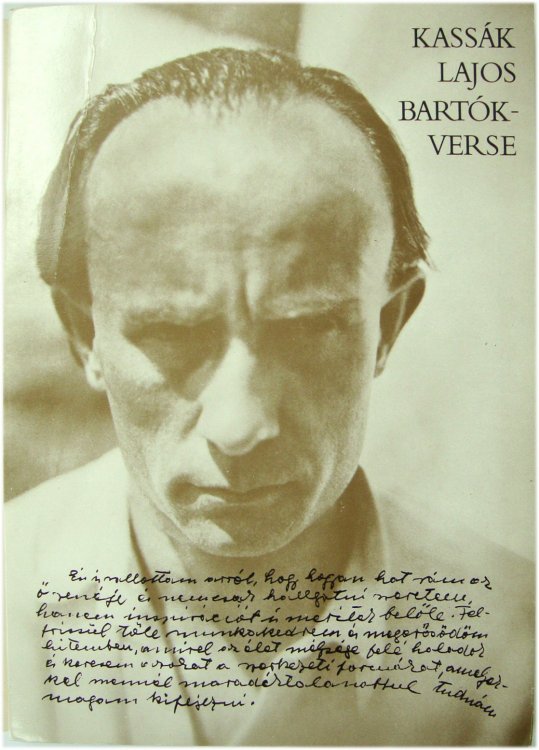 KASSAK Lajos BARTOK- Verse