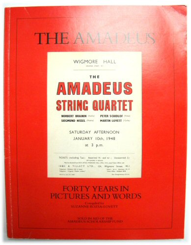 The Amadeus: Forty Years in Pictures and Words