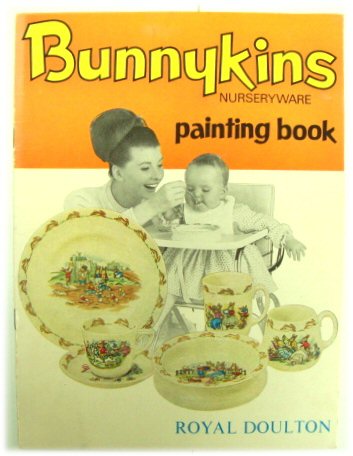 Bunnykins Nursery Ware Painting Book