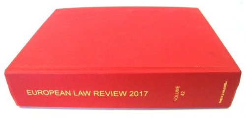 European Law Review 2017, Volume 42