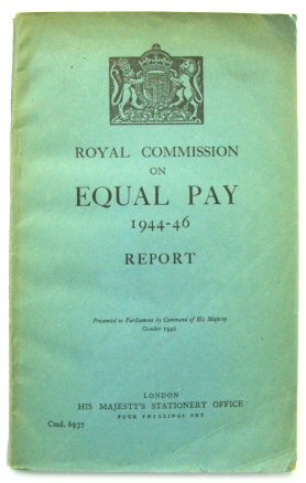 Royal Commision on Equal Pay 1944-46 Report