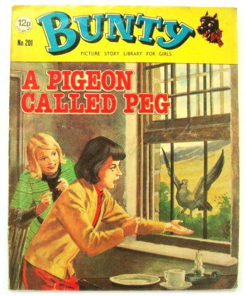 Bunty: A Pigeon Called Peg (no. 201)