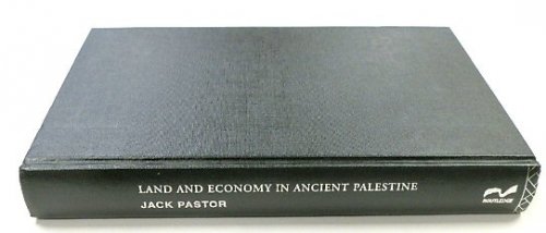 Land and Economy in Ancient Palestine