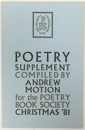 Poetry Supplment for the Poetry Book Society Christmas 1981