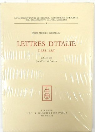 Lettres D'Italie (1685-1686)