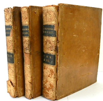 Tragoediae Fragmenta Epistolae: Ex Editione Josuae Barnesii Nunc Recusa, Volumes I-III