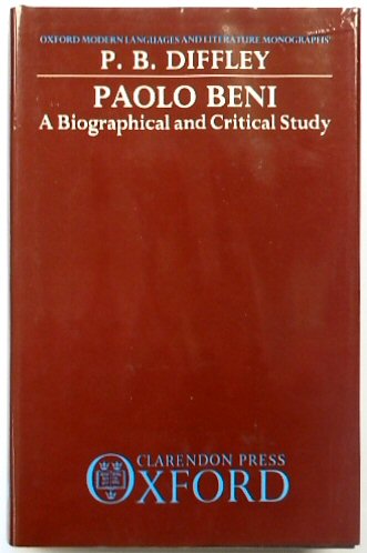Paolo Beni: A Biographical and Critical Study