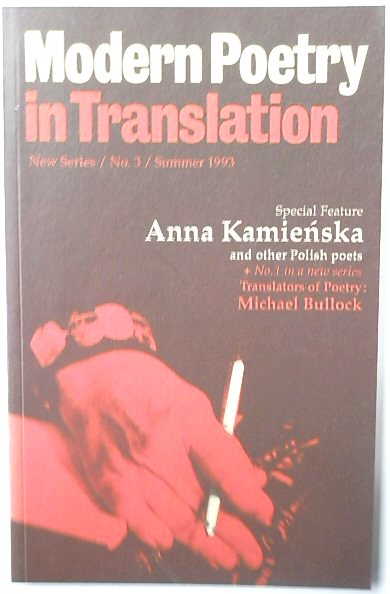 Modern Poetry in Translation: No.1: Summer 1992