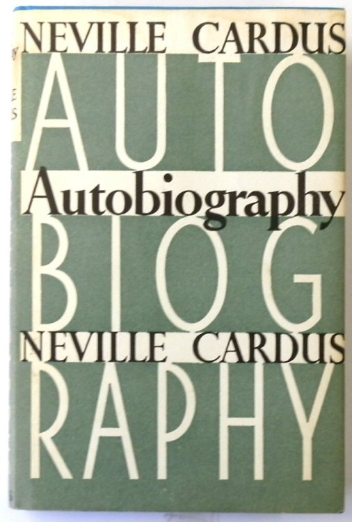 Neville Cardus: Autobiography
