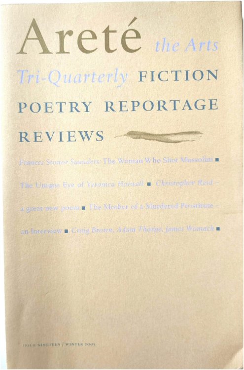 ARETE: Issue Nineteen, Winter 2005