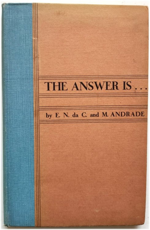 Image for The Answer Is The Answer Is