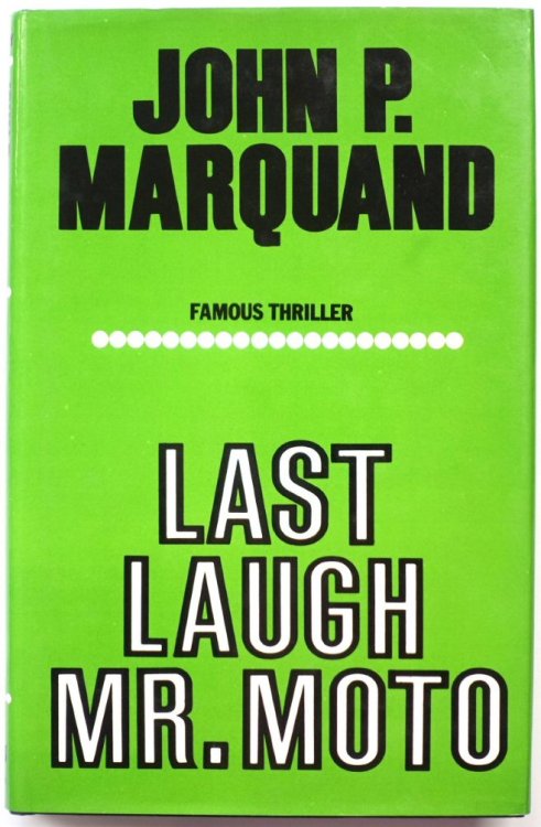 Last Laugh, Mr. Moto