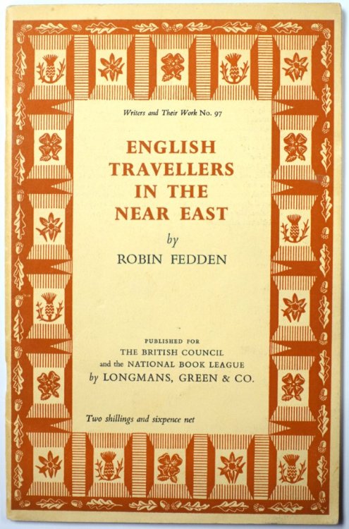 English Travellers in the Near East