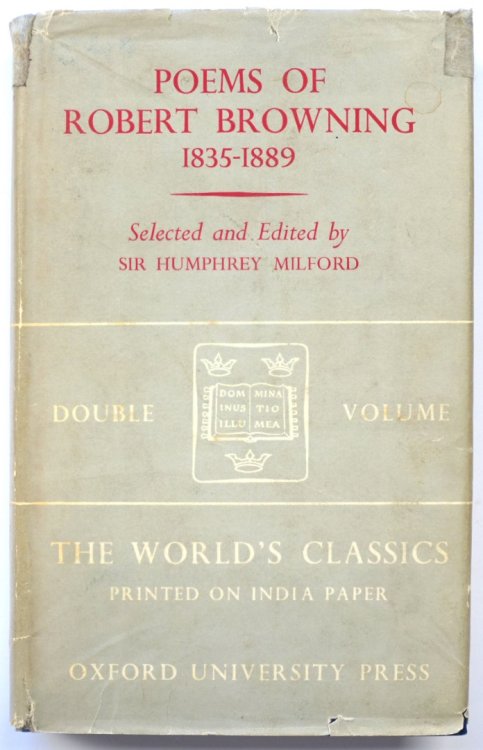 Poems of Robert Browning: 1835-1889