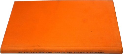 An Apology for the Life of Mrs. Shamela Andrews