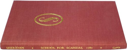 The School for Scandal 1780