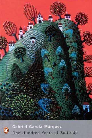 One Hundred Years of Solitude Book Covers Art 59x84cm Poster