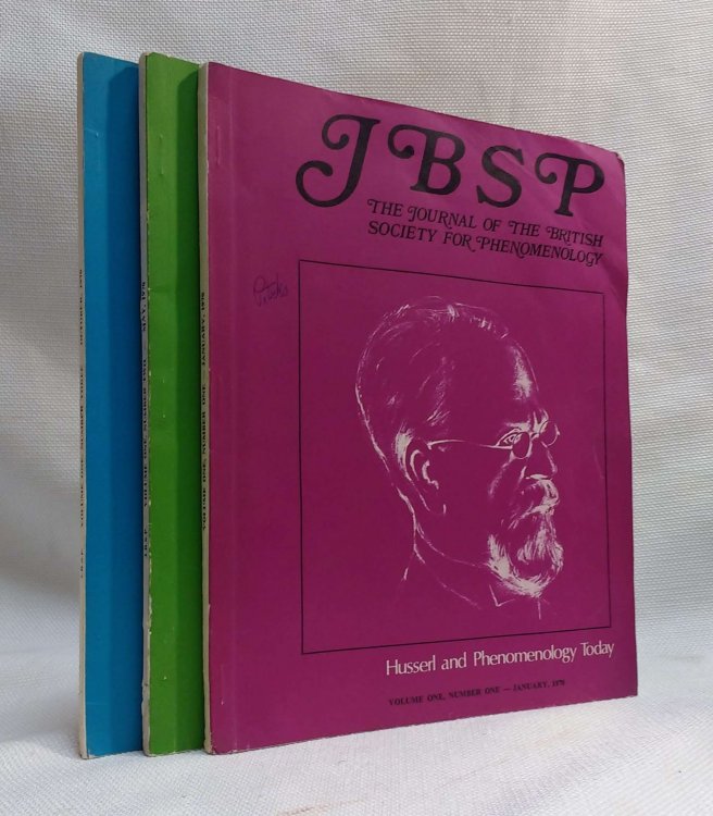 JBSP: The Journal of the British Society for Phenomenology [Issues 1-3]