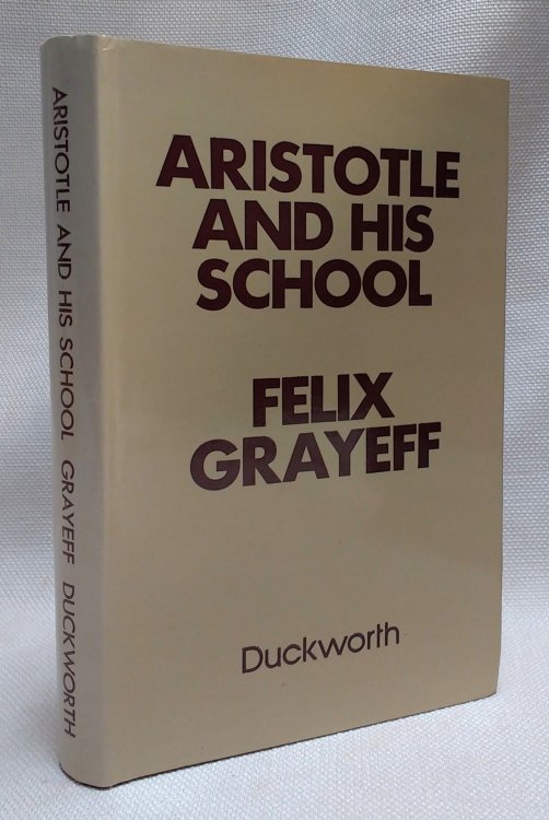 Aristotle and his school;: An inquiry into the history of the Peripatos with a commentary on Metaphysics [zeta], [eta], [lambda] and [theta]