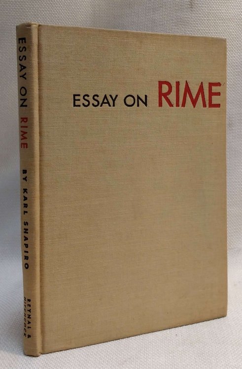 Image for Essay on Rime Essay on Rime
