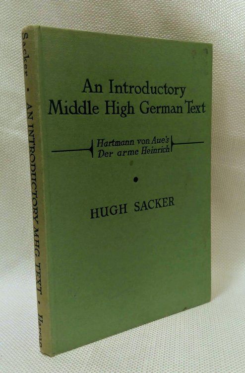 An Introductory Middle High German Text: Hartman von Aue's Der arme Heinrich