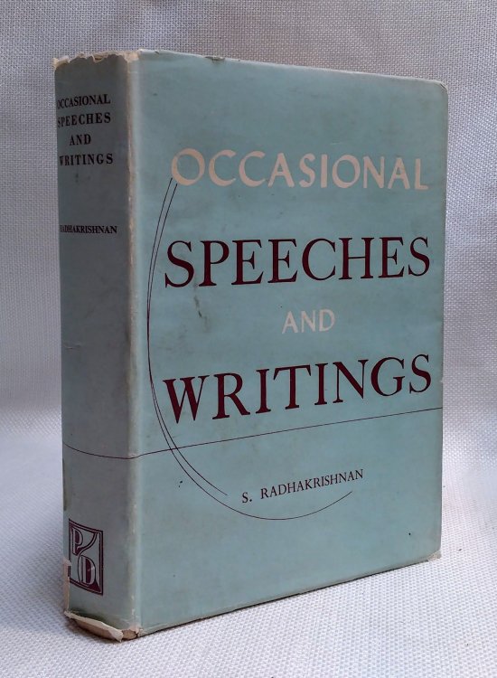 Image for Occasional Speeches and Writings; October 1952 - January 1956 Occasional Speeches and Writings; October 1952 - January 1956