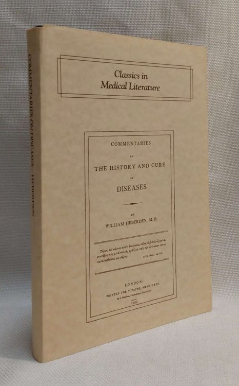 Image for Commentaries on the History and Cure of Diseases Commentaries on the History and Cure of Diseases