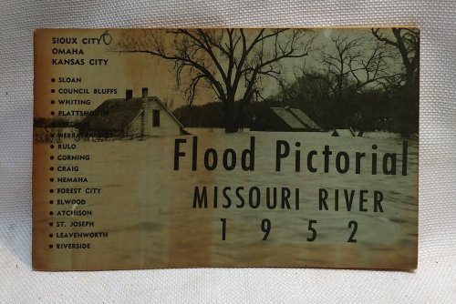 Image for Flood Pictorial Missouri River 1952 Flood Pictorial Missouri River 1952