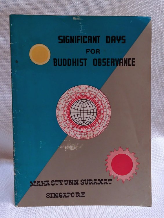 Image for Significant Days for Buddhist Observance Significant Days for Buddhist Observance