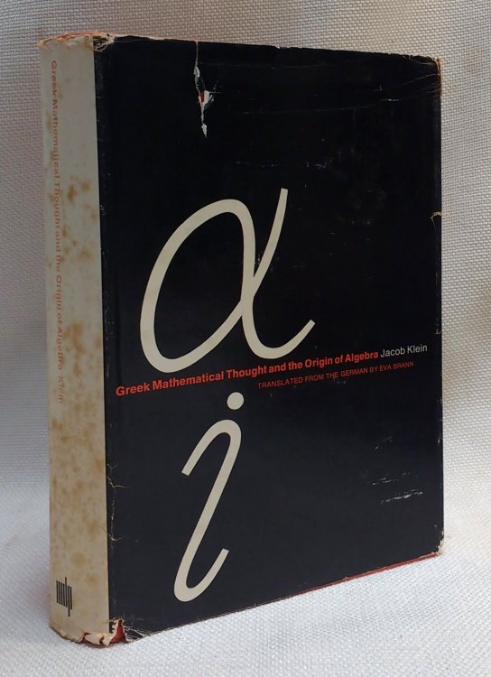 Image for Greek Mathematical Thought and the Origins of Algebra Greek Mathematical Thought and the Origins of Algebra