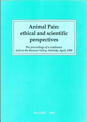 Image for Animal Pain: Ethical and Scientific Perspectives Animal Pain: Ethical and Scientific Perspectives