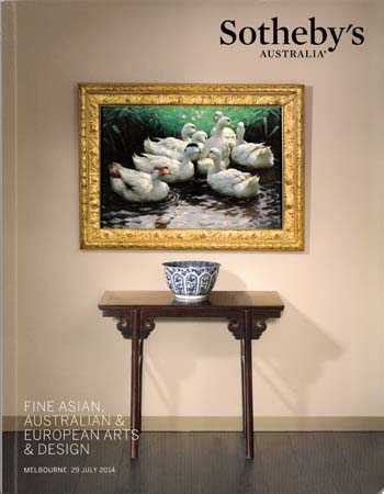 Fine Asian, Australian & European Arts & Design [including property from Barbara Tucker, Melbourne; The Estate of the Late Alexander Slutzkin, Sydney; and The Fisken Family, Lal Lal, Victoria July 2014