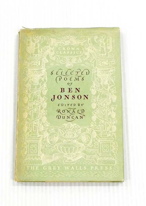 Selected Poems of Ben Jonson (Crown Classics)