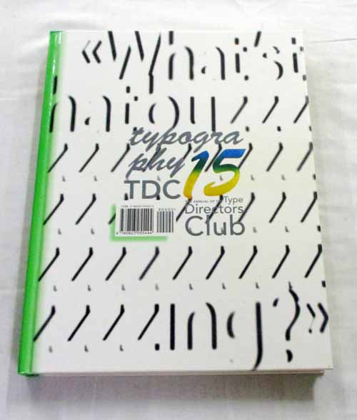 Typography 15 : The Annual of the Type Director's Club