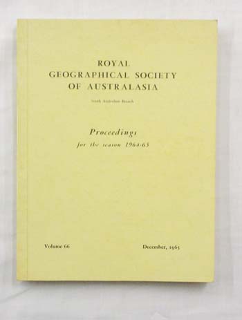 The Functional Structure of Metropolitan Adelaide [contained in RGSSA Volume 66]