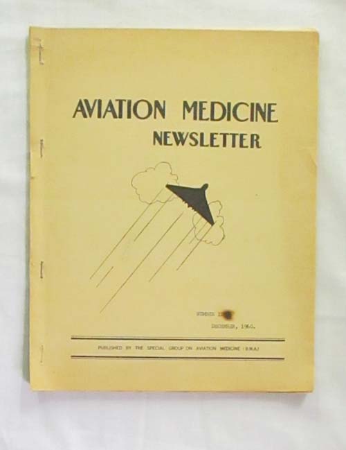 Image for Aviation Medicine Newsletter Number 12, December 1960 Aviation Medicine Newsletter Number 12, December 1960