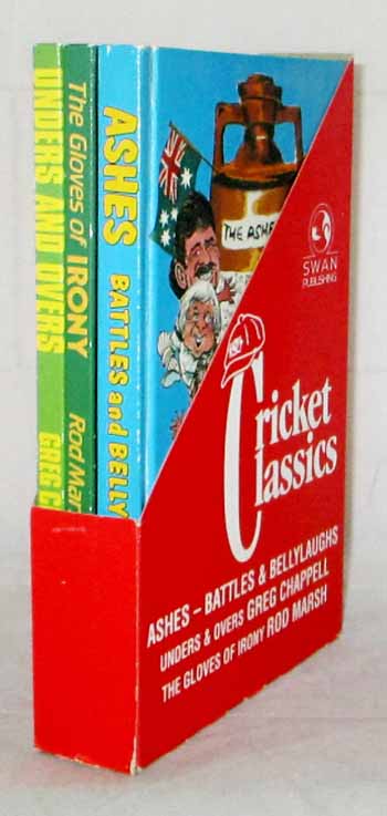 Image for Cricket Classics: Ashes - Battles & Bellylaughs; Unders & Overs; The Gloves of Irony (3 Books in Slipcase) Cricket Classics: Ashes - Battles & Bellylaughs; Unders & Overs; The Gloves of Irony (3 Books in Slipcase)