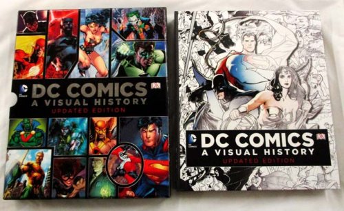 DC Comics A Visual History Updated Edition Hardcover/Slipcase Includes Two Colour Plates