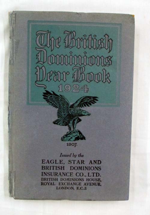 Image for The British Dominions Year Book 1924 The British Dominions Year Book 1924
