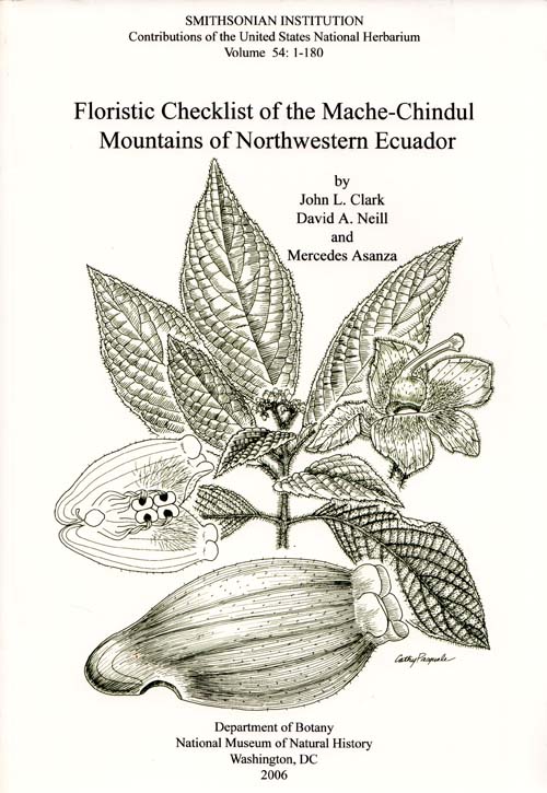 Image for Floristic Checklist of the Mache-Chindul Mountains of Northwestern Ecuador Floristic Checklist of the Mache-Chindul Mountains of Northwestern Ecuador